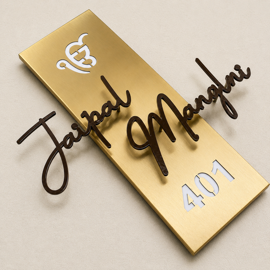 Flat Nameplate