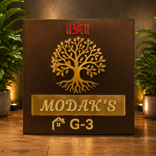 3D LETTER Nameplate Rose Gold  Stainless steel 16x24 inches