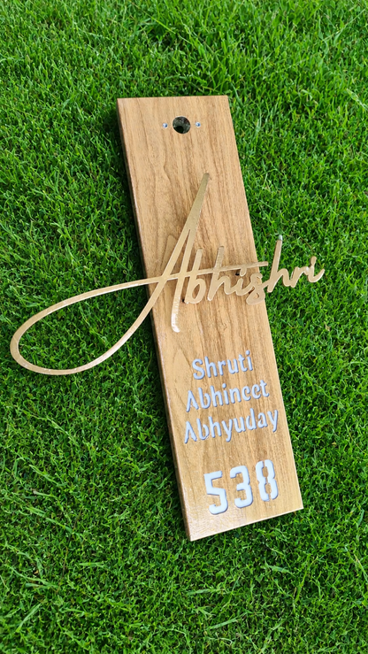 Flat Nameplate