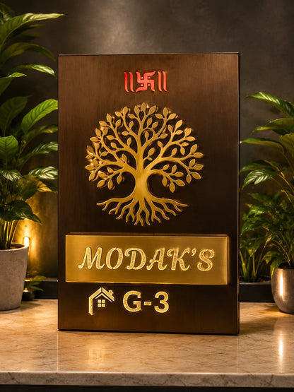 3D LETTER Nameplate Rose Gold  Stainless steel 16x24 inches